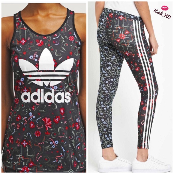adidas Tops - 🔥Adidas Originals Moscow Floral Outfit🔥